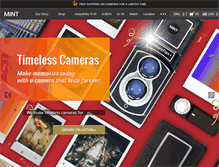 Tablet Screenshot of mint-camera.com